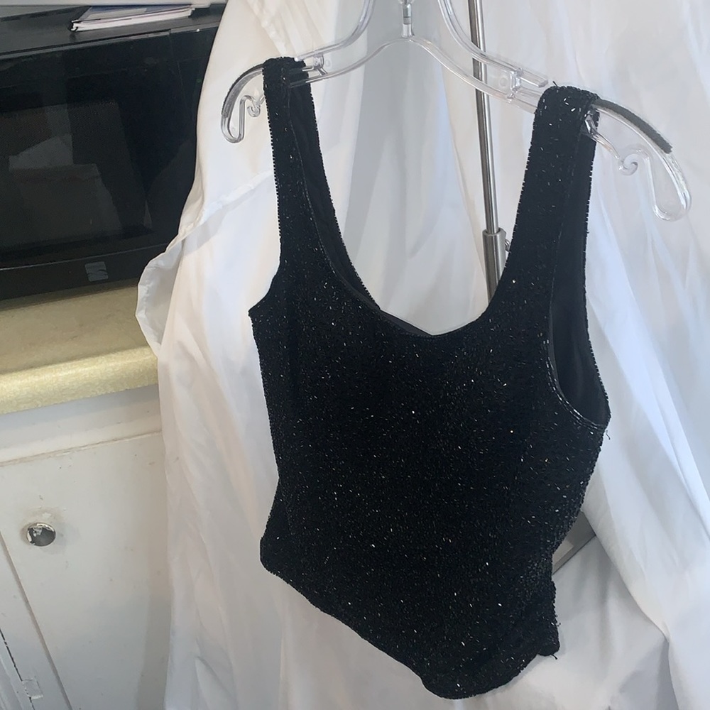 Cache Beaded Tank Top - image 4